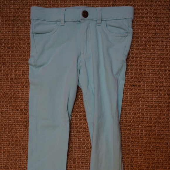Girls Size 5 Carter's Aqua Pant-style Leggings - Picture 1 of 3